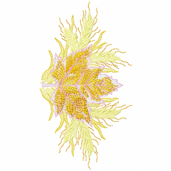 Plants Embroidery Design 6